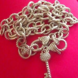 JUDITH RIPKA “KEY TO MY HEART” NECKLACE